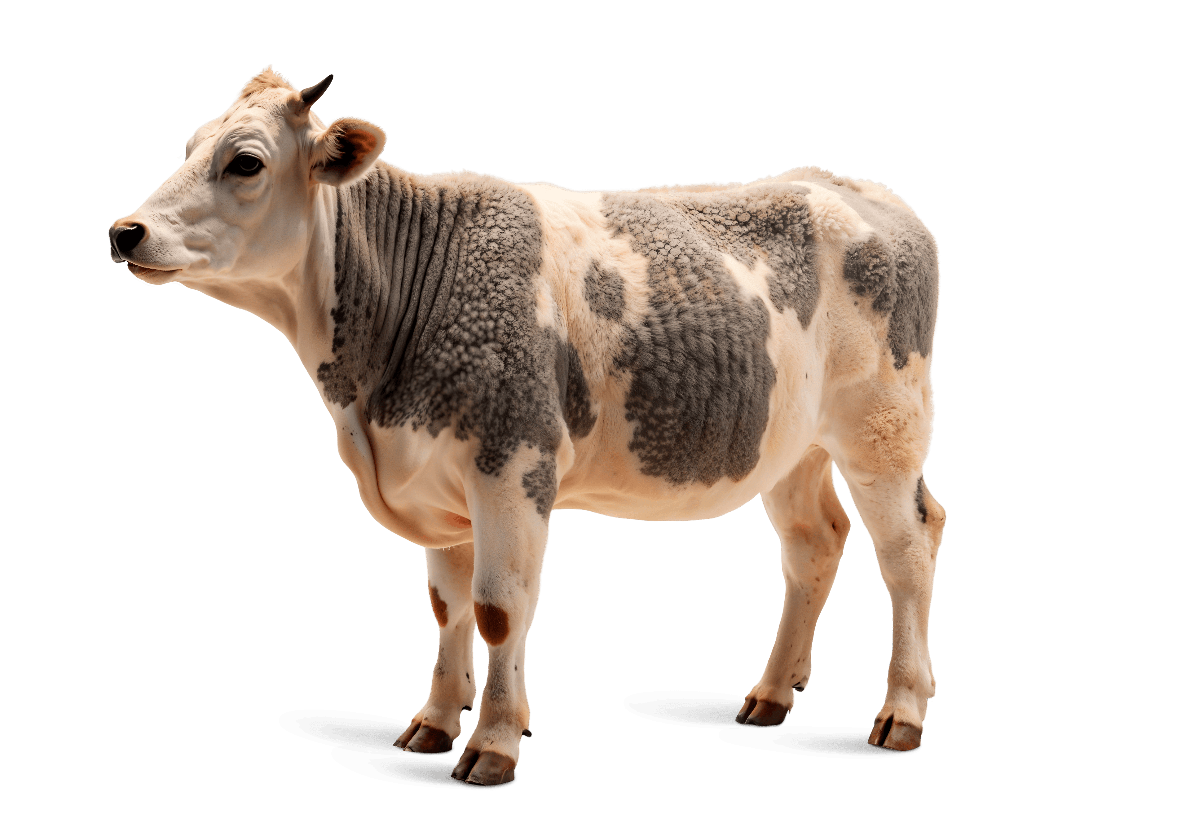 Deshi White Cow